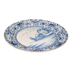 1920's Large Belgian Antique Charger