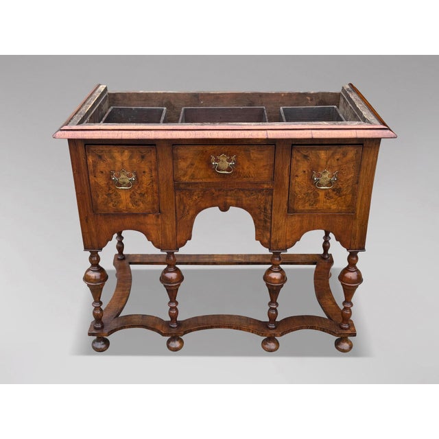 Antique Queen Anne Walnut Chest on Stand, 1710 For Sale - Image 6 of 12