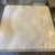 Stone Authentic Kreiss Collection Solid Travertine Square Dining Table For Sale - Image 7 of 12