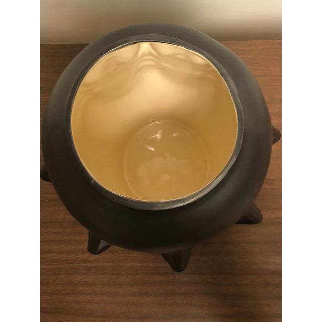 Perpetual Face Dora Maar Black Ceramic Head Vessel Vase