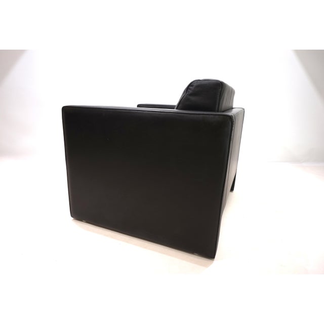 Knoll Studio Line Leather Armchair by Jürgen Lange from Walter Knoll / Wilhelm Knoll, 1970s For Sale - Image 17 of 18