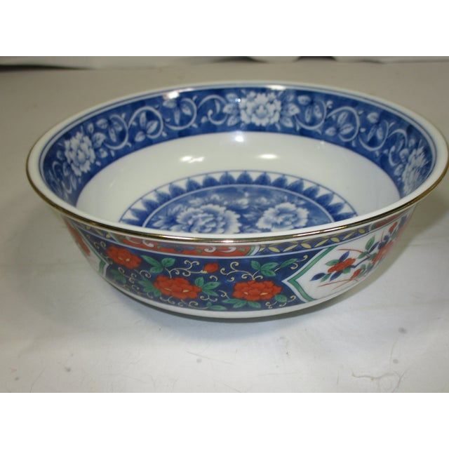1970s Vintage Tiffany & Co. Imari Style Bowl For Sale - Image 5 of 8