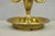 Late 20th Century French Country Empire Brass Trumpet Arm Red Tole Shade Bouillotte Desk Lamp For Sale - Image 10 of 13