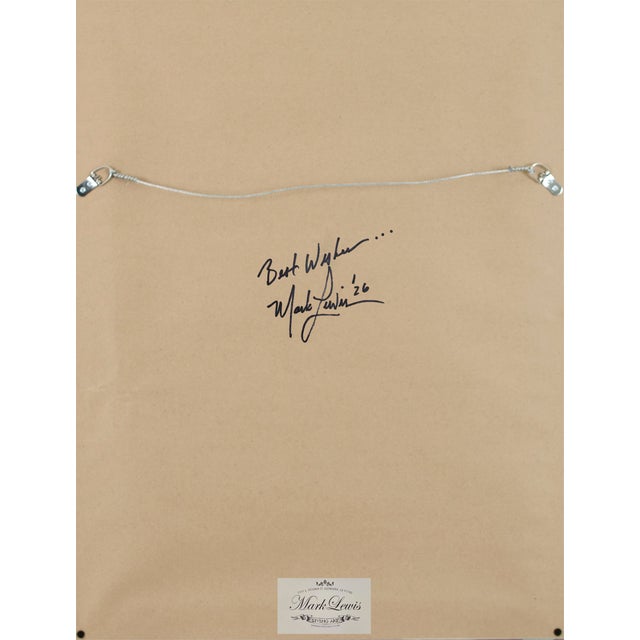 2026 Mark Lewis Original Abstract Expressionist Painting - Cy Young Heritage For Sale In Los Angeles - Image 6 of 7