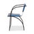 Cosinus Chair in Blue Leather from KFF For Sale - Image 9 of 10