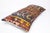 Authentic Antique Caucasian Rug Pillow Cover – Low‑Pile Wool Textile -15'' X 32'' For Sale - Image 4 of 8