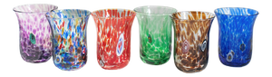 Vintage Italian Murano Glasses by Mariana Iskra for Ribes Studio, 2010s, Set of 6