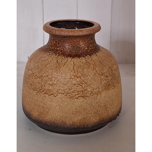 1970s Vintage German Ceramic Vase by Scheurich, 1970s For Sale - Image 5 of 5