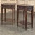 Pair Mid-Century Louis XVI Style Mahogany End Tables For Sale - Image 4 of 18