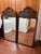 Brown Pair of Elaborately Carved Wooden Mirrors For Sale - Image 8 of 15