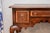 19th Century English Walnut Queen Anne Console With Banded Satinwood Inlay For Sale - Image 4 of 9