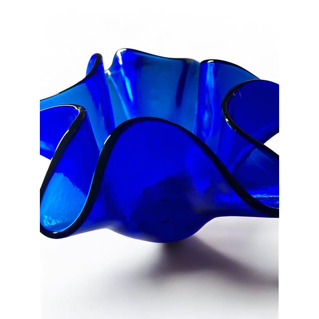 Handkerchief Murano Glass Vase by Dogi For Sale - Image 5 of 7