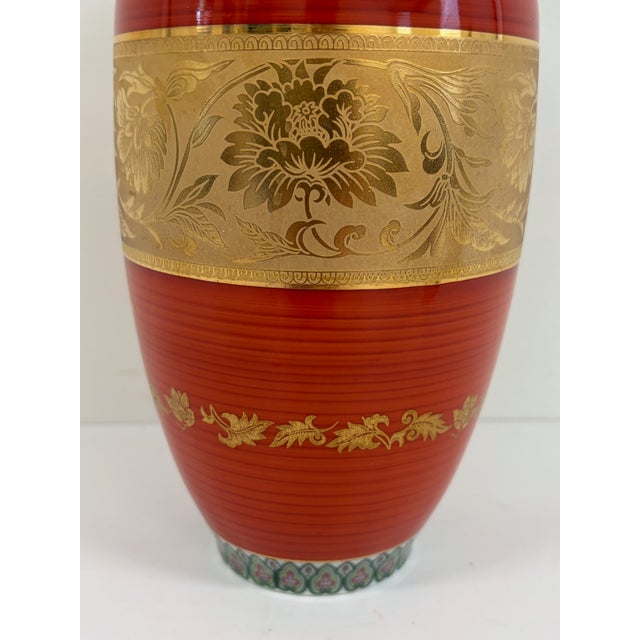 Japanese Shibata Porcelain Vase For Sale In Orlando - Image 6 of 10