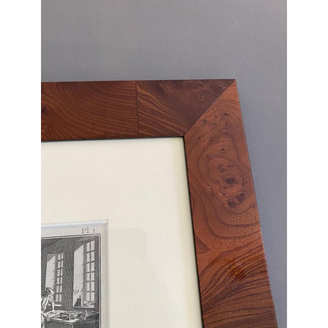 Mid-18th Century Black and White Print on Paper by Renaud Bernard, France For Sale - Image 4 of 15