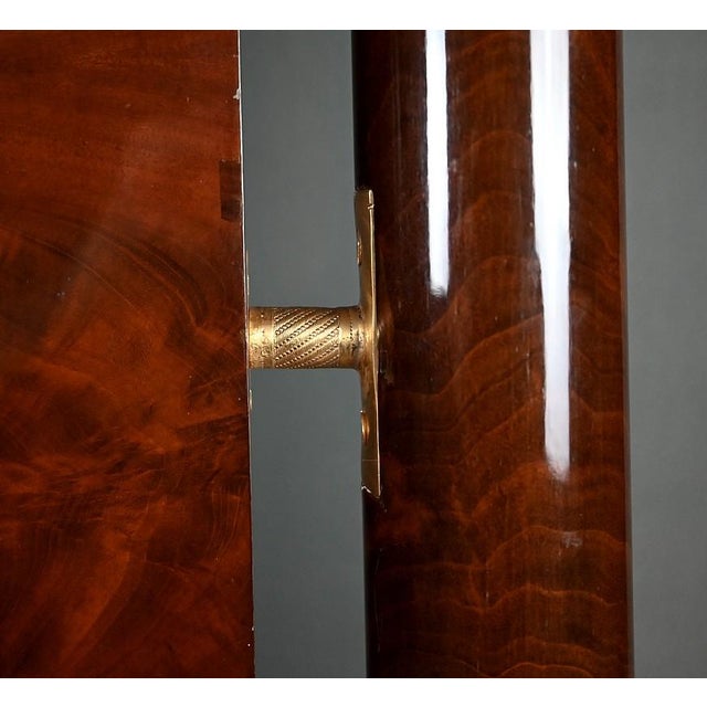 19th Century Large Empire Style Mirror in Mahogany with Cheval Glass, 1800s For Sale - Image 5 of 15