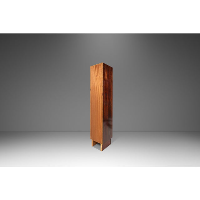 Ejvind Johasson Danish Mid-Century Modern Free-Standing Bookshelf in Rosewood Attributed to Ejvind Johansson, Denmark, C. 1960s For Sale - Image 4 of 18