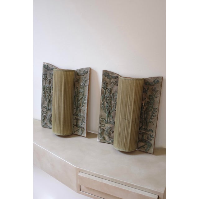 1930s 1930s Rare Wall Lights by Erling Valldeby - a Pair For Sale - Image 5 of 13