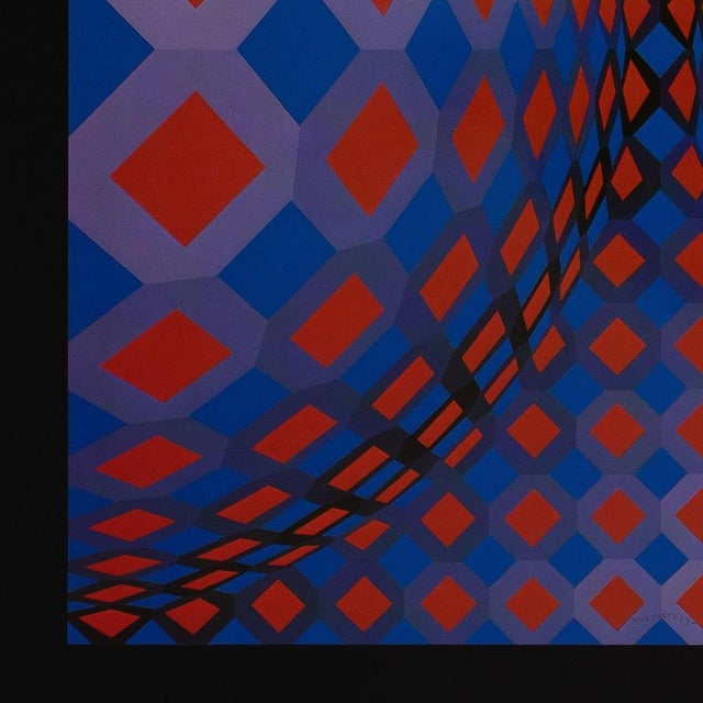 Victor Vasarely, ONDOCTRO X, Etching For Sale - Image 3 of 6
