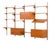 Four Bay Wall Unit by Poul Cadovius for Cado, 1960s For Sale
