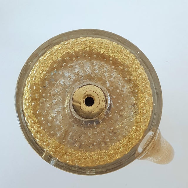 Candleholders / Lamp bases attributed to Archimede Seguso, Murano, Set of 2 For Sale - Image 7 of 18