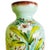 Antique Art Nouveau Uranium Floral Opaline Glass Vase, 1900s For Sale - Image 5 of 11