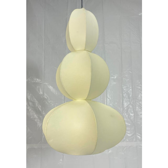 Vintage Style Cocoon Pendant Light. For Sale In Los Angeles - Image 6 of 16
