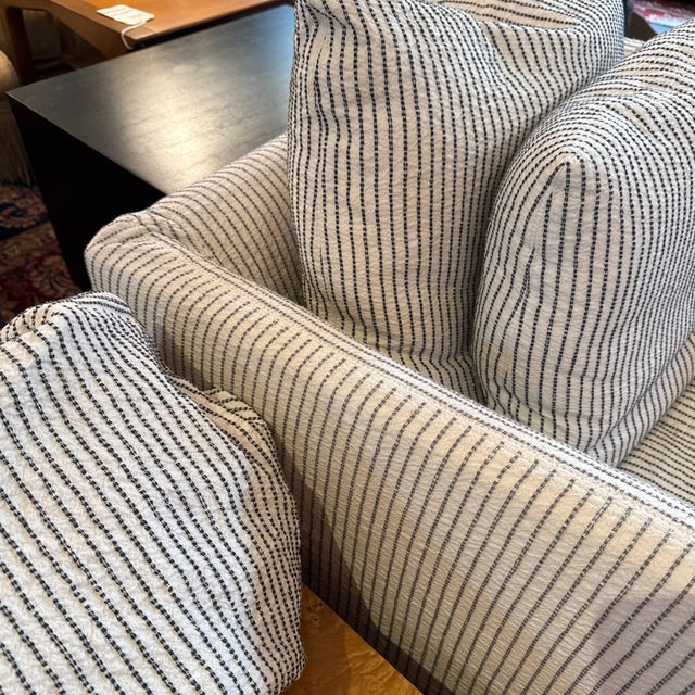 Verellen Millie Swivel Chairs + Slipcover Sets, Pair For Sale - Image 12 of 12