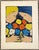 Irwin Jacob Rosenhouse (1924-2002); MCM color woodblock print; pencil signed and numbered 15 of 190. Combined shipping...