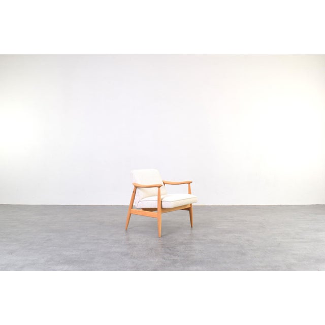 1960s Mid-Century Modern Lounge Chairs by J. Kędziorek, 1960s, Set of 2 For Sale - Image 5 of 17