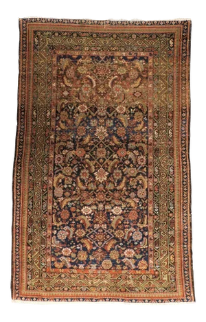 1900 Antique Persian Fereghan Rug