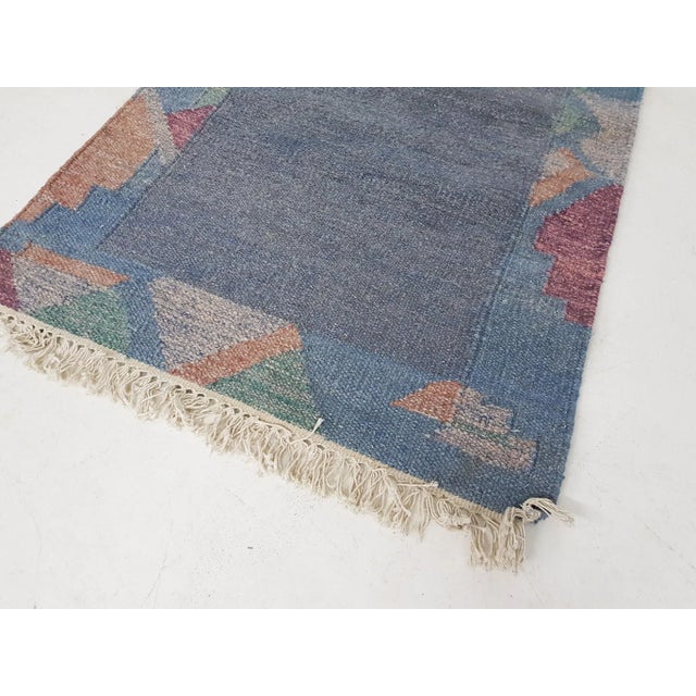 Vintage Wool Rug, India, in Good conditions.