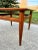 Vintage Heritage Mid-Century Danish Modern Solid Walnut Side Table | Sculpted Minimalist Accent Table | MCM End Table For Sale - Image 6 of 12