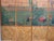 19th Century 19th Century Continental Painted Four Panel Canvas Screen For Sale - Image 5 of 9