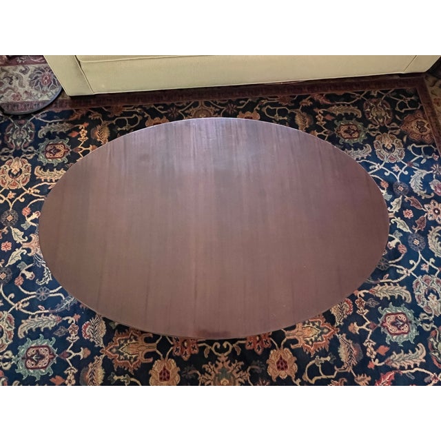 Baker Furniture Oval Coffee Table by Barbara Barry For Sale In Chicago - Image 6 of 16