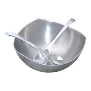1977 Seymour Mann 3-Peak Bowl W/Serving Utensils