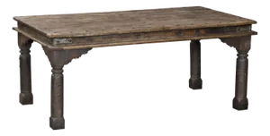 Antique Indian Teakwood Dining Table