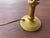 1920s 1920s Art Deco Reverse Painted Shade Original Gold Leaf Base Boudoir Lamp For Sale - Image 5 of 8
