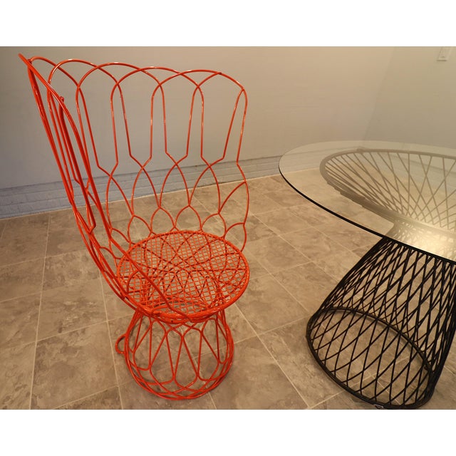 Patricia Urquiola Emu Re-Trouve Arm Chairs and Table by Patricia Urquiola For Sale - Image 4 of 16