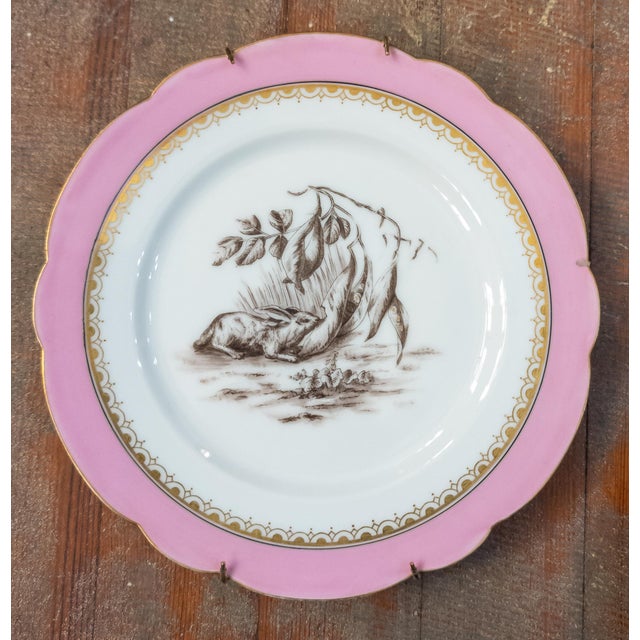 We are selling this pair of finely painted decorative plates. We believe these plates to probably be French Limoges. They...