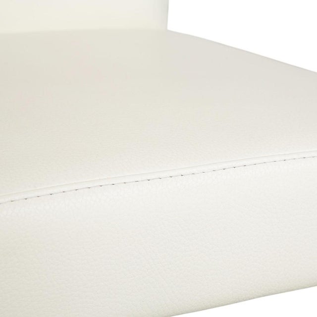 Cream Leather Chairs from Musterring, Set of 8 For Sale - Image 5 of 14