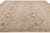 Modern Tabriz Style Wool Area Rug – Muted Neutrals, Peach & Indigo Accent 12x15 For Sale - Image 12 of 12