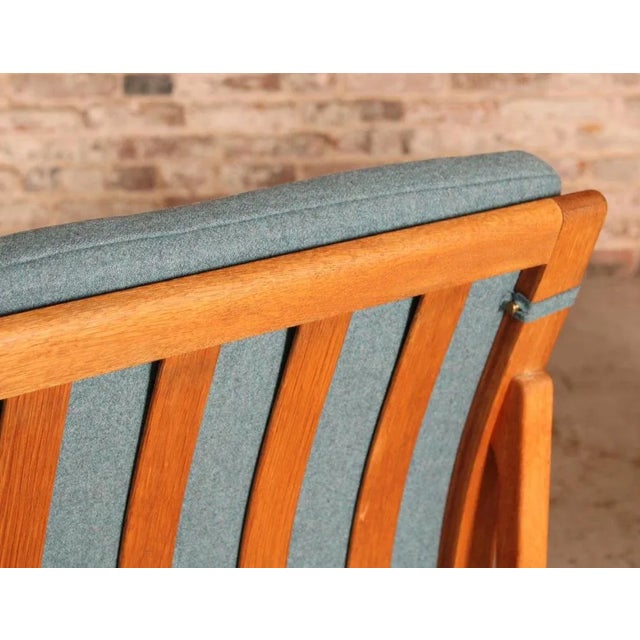 Vintage Danish Model 3232 Lounge Chairs in Oak by Borge Mogensen for Fredericia Stolefabrik, 1960s, Set of 4 For Sale - Image 10 of 15