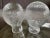 Heads in Molded Glass, Set of 2, in Very Good conditions. Designed 1980 to 1989