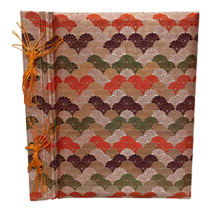 Vintage Handcrafted Asian Large Decor Guest Book or Sketch Book