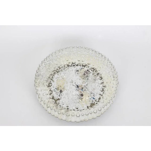 Glass Bubble Glass Flush Mount from Staff, Germany, 1970s For Sale - Image 7 of 11