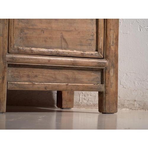 Antique 3-Door Sideboard in Pine, China, 1900 For Sale - Image 4 of 12