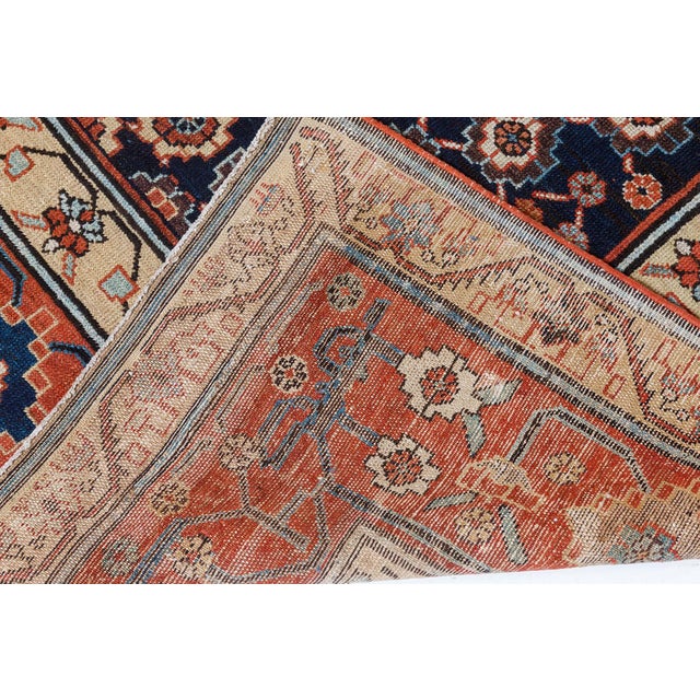Persian Magnificent 19th Century Oversized Northwest Persian Rug with Allover Rosette Design For Sale - Image 3 of 8