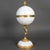 White Napoleon III Opaline Candy Dish with Gilded Bronze Frame, Early 20th Century For Sale - Image 8 of 11