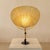 Brown Uchiwa III Table Lamp by Ingo Maurer for M Design, 1970s For Sale - Image 8 of 8