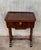 Victorian Antique Victorian C1880 Inlaid Burl Walnut Amboyna Work Side Sewing Table Box For Sale - Image 3 of 13